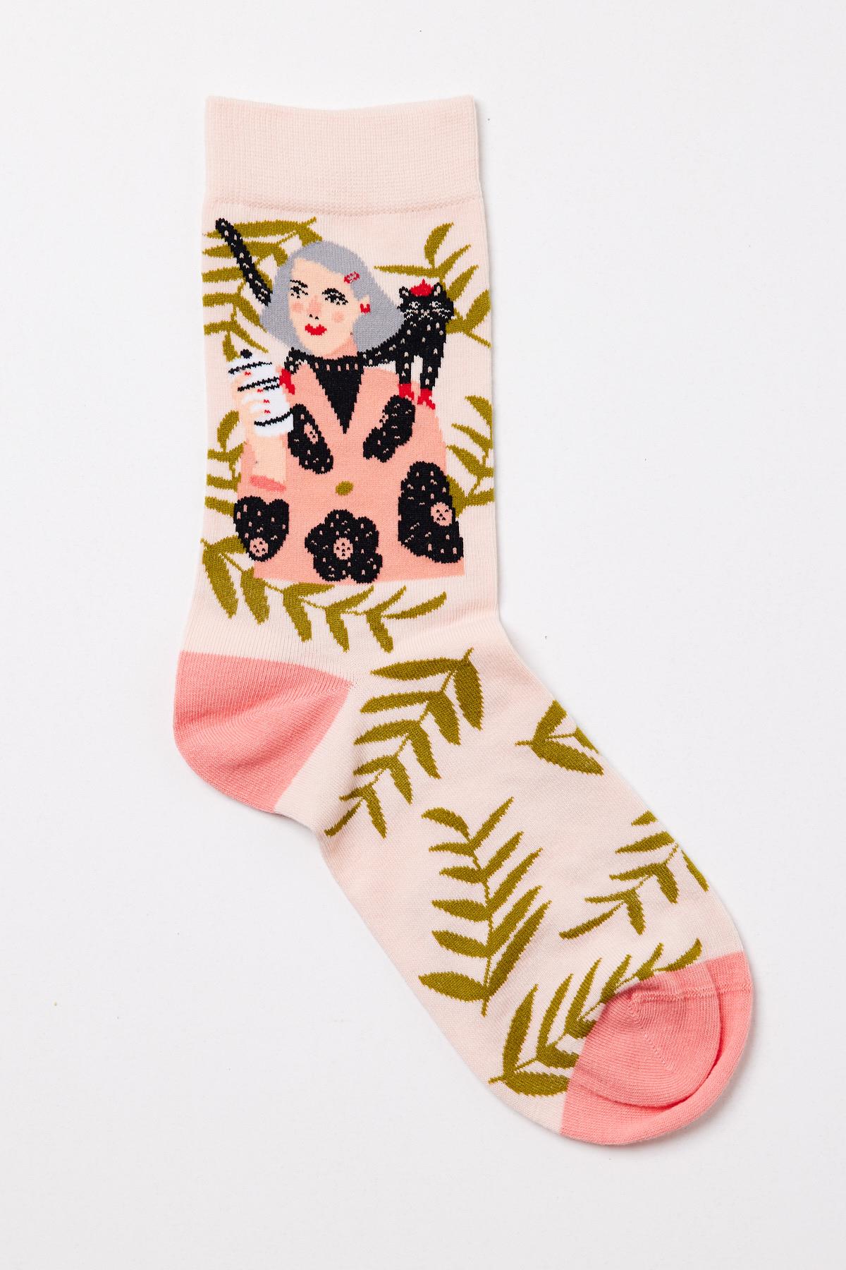Girl Figured Women's Socks