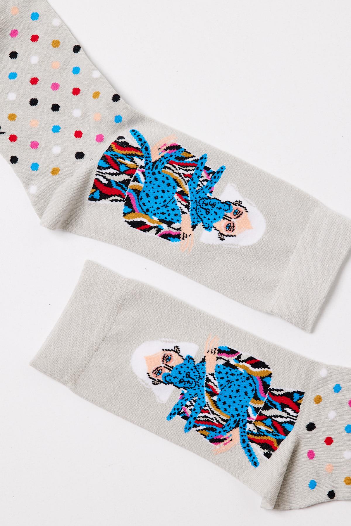 Girl Figured Women's Socks