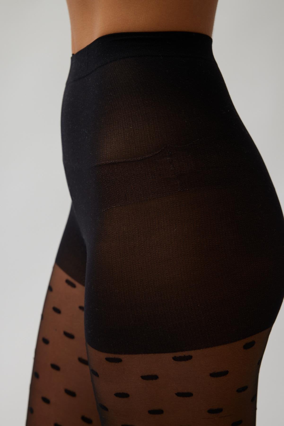 Polka Thin Pantyhose