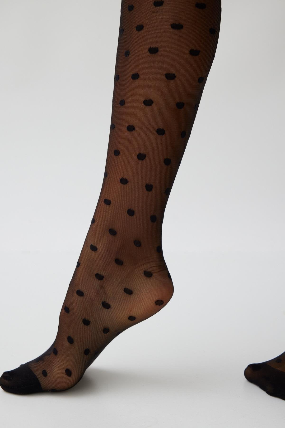 Polka Thin Pantyhose