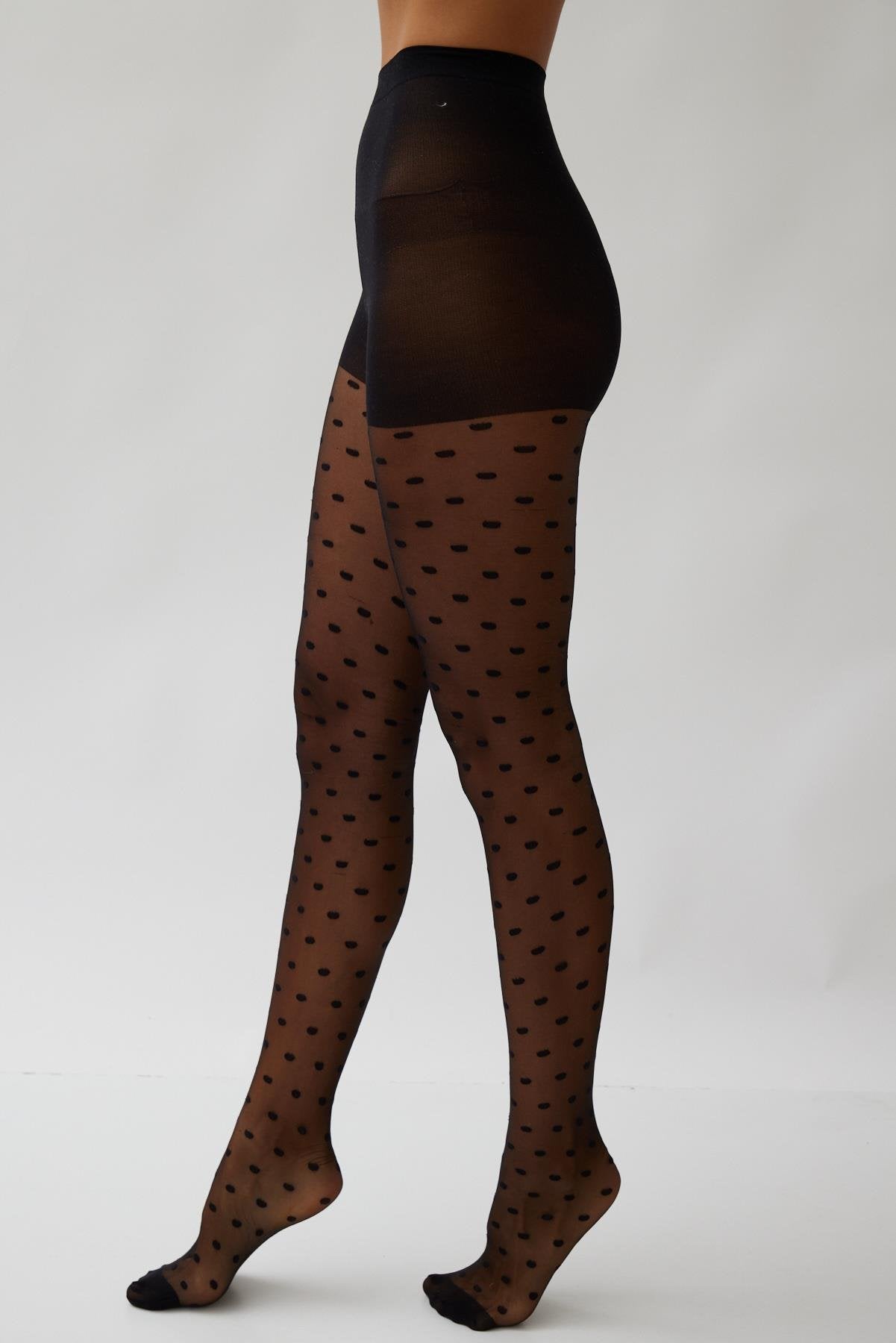 Polka Thin Pantyhose