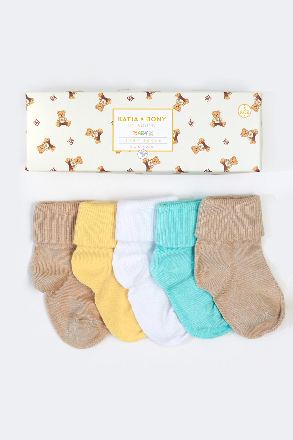 Baby Bamboo Socks 5-pack