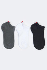 Run Men's Basic Ankle Socks 3-Pack