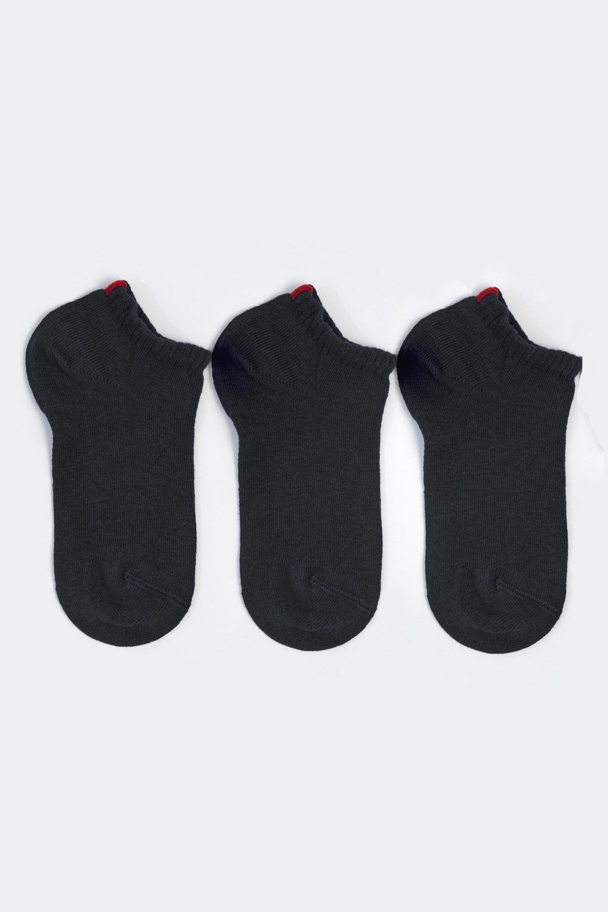 Run Men's Basic Ankle Socks 3-Pack