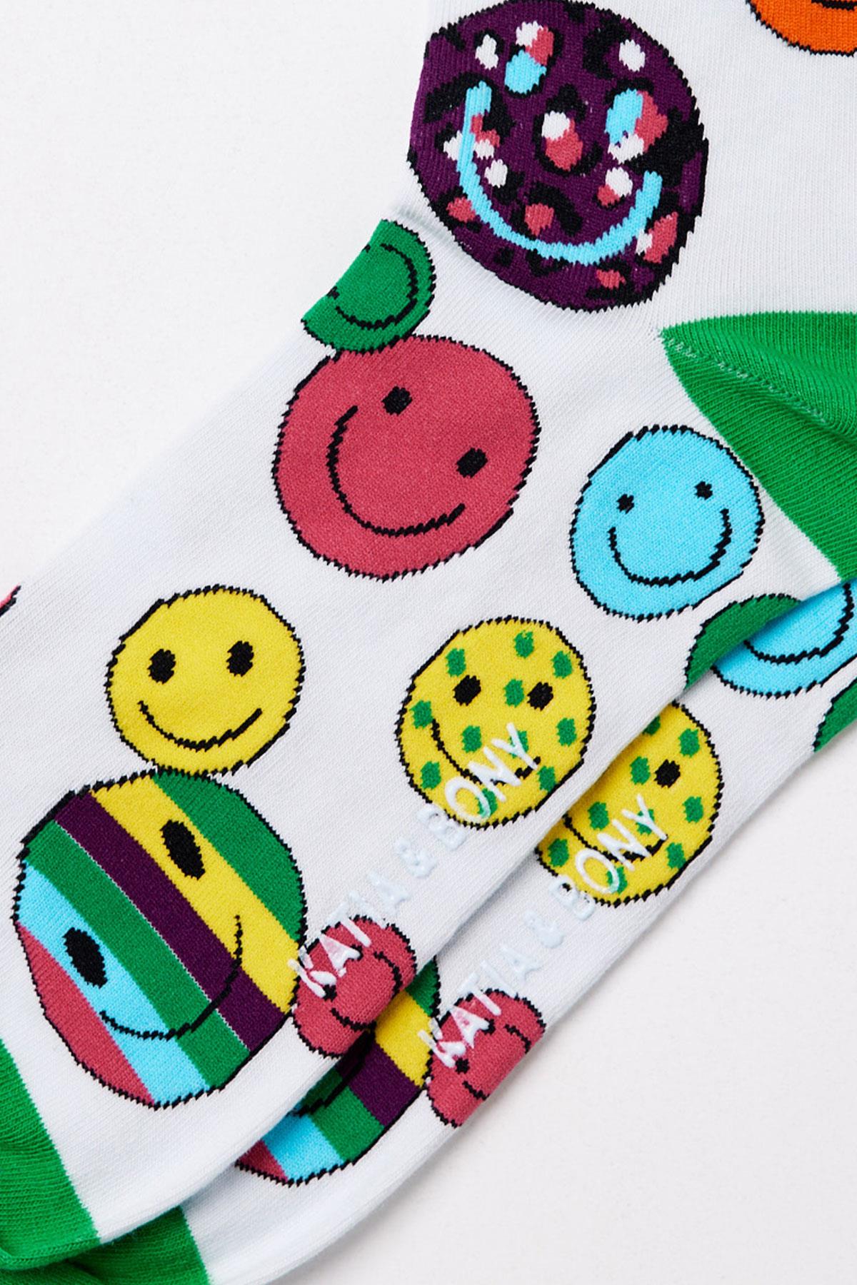 Unisex Smile Art Socket Socks
